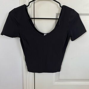 Black lululemon align top